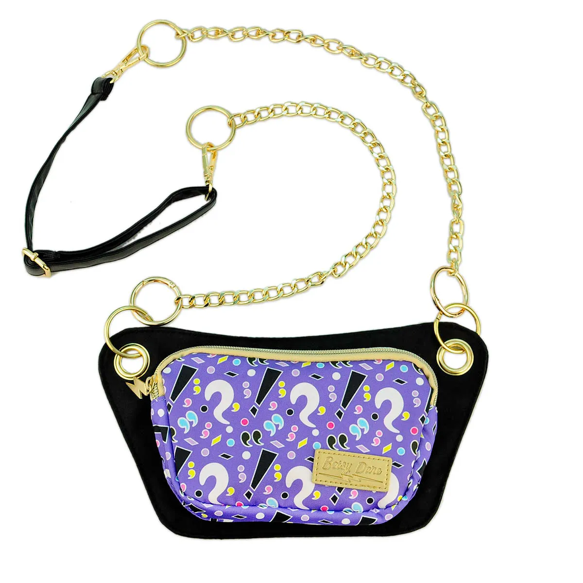 Punctuation Party Lisa Convertible Crossbody/Belt Bag