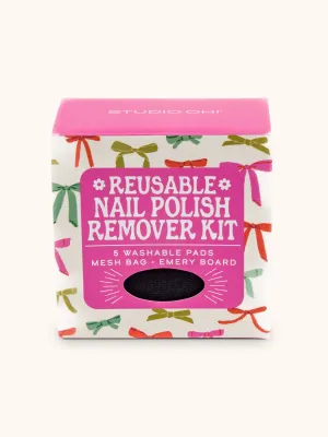 Put a Bow on It Reusable Nail Polish Remover Kit