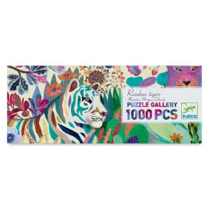 Rainbow Tigers 1000 Piece Puzzle