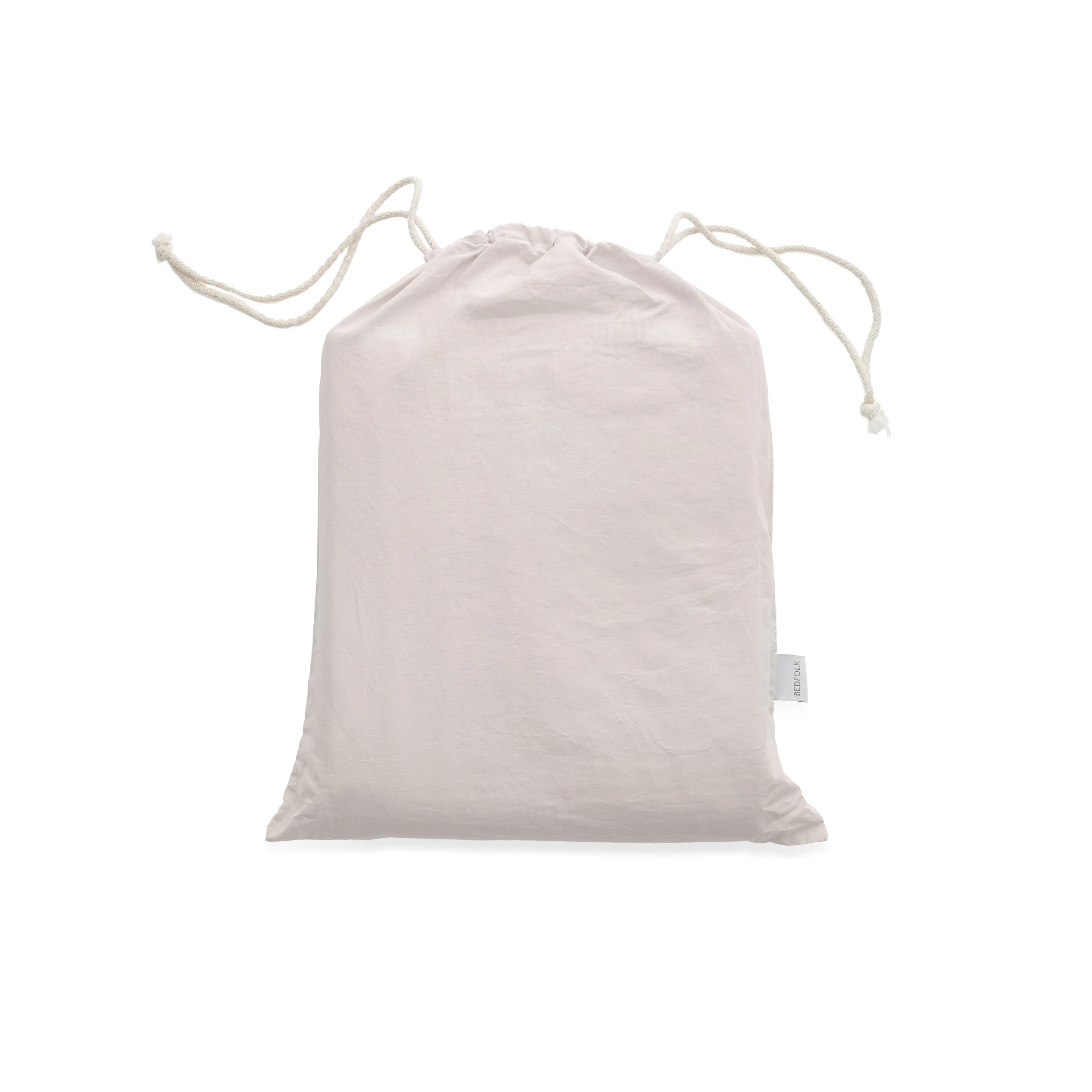 Relaxed Cotton Storage Bag - Rose