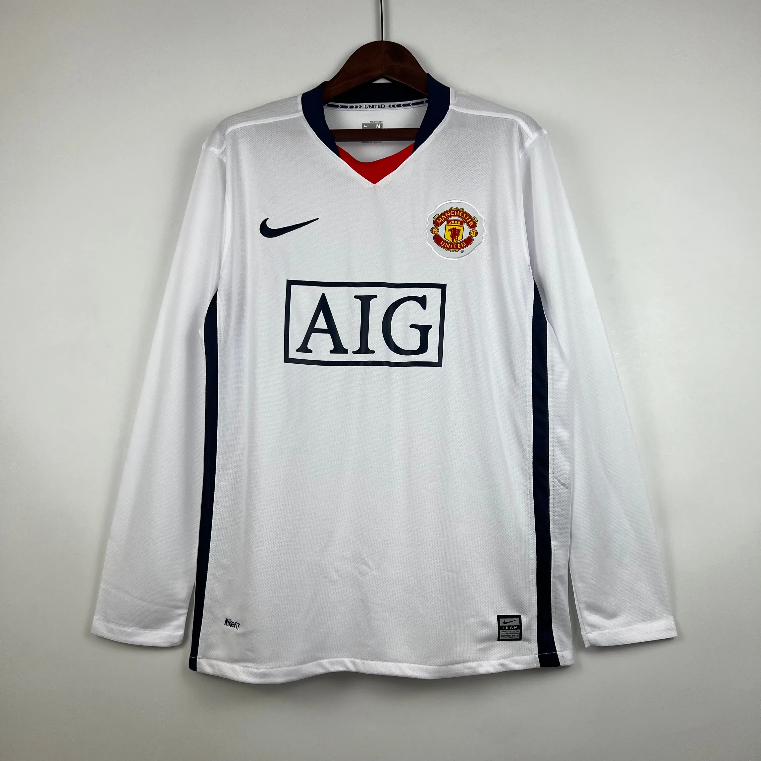 Retro Long Sleeve M-U 07/08 White S-XXL