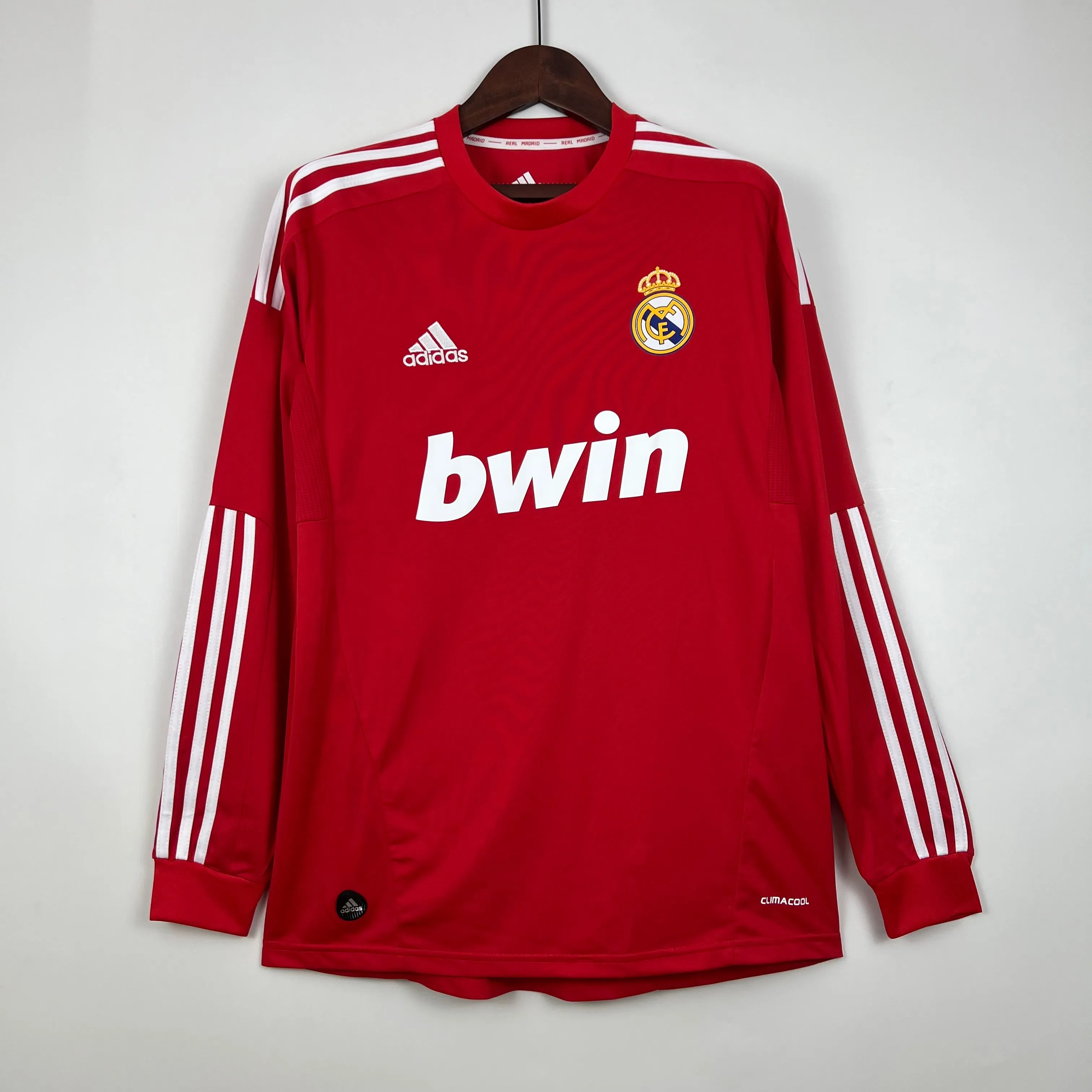 Retro Long Sleeve Real Madrid 11/12 Third Away S-XXL