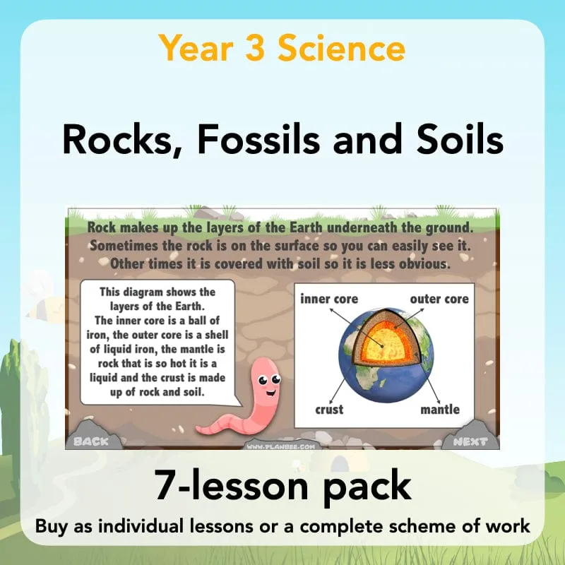 Rocks, Fossils and Soils