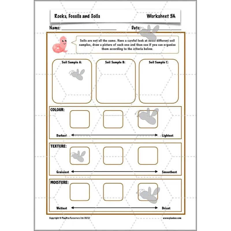 Rocks, Fossils and Soils