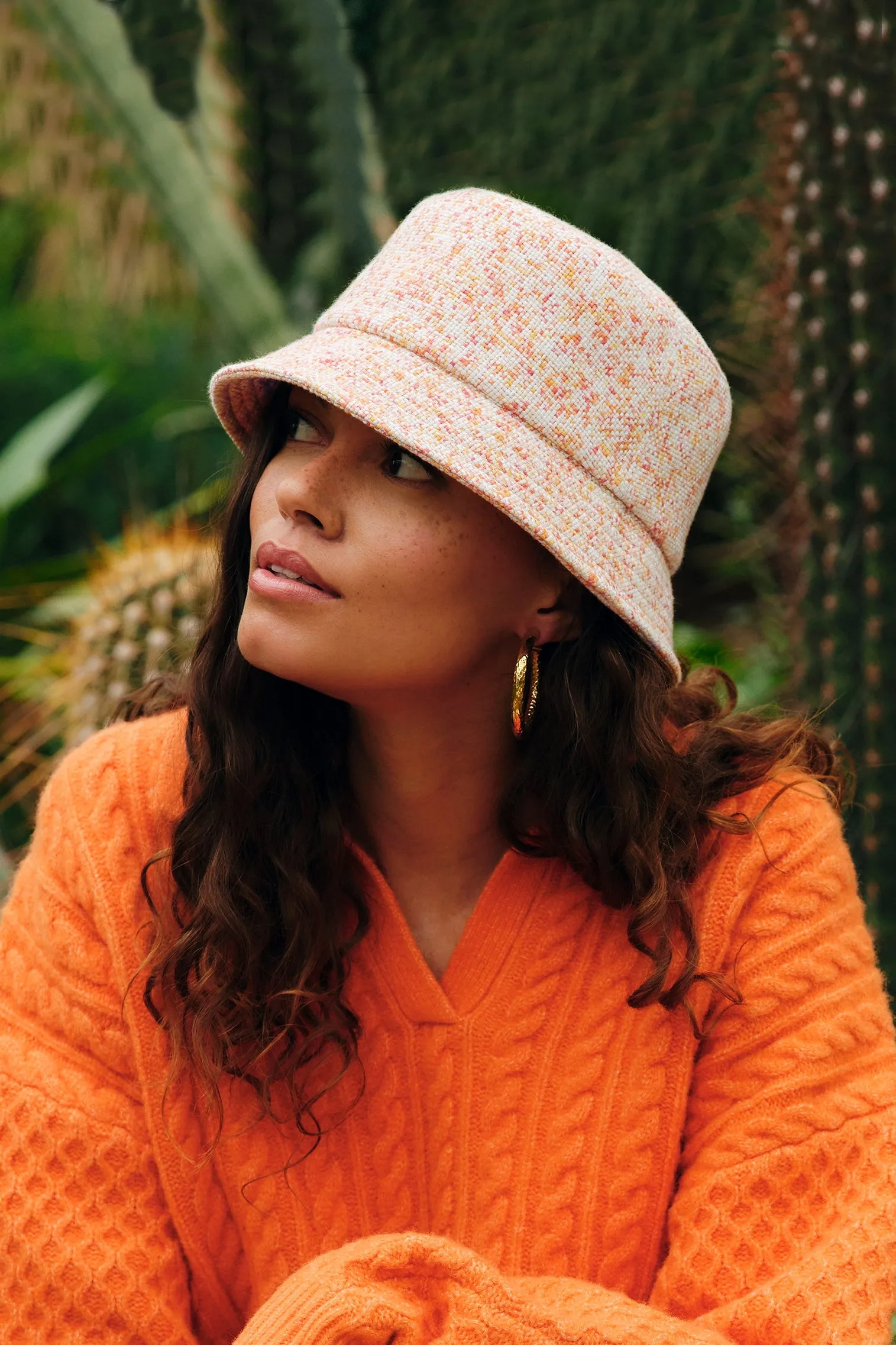 Rye Orange Bucket Hat