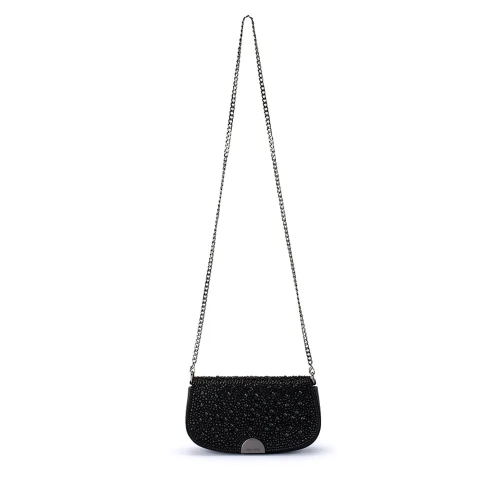 SHANI Crystal Shoulder Bag