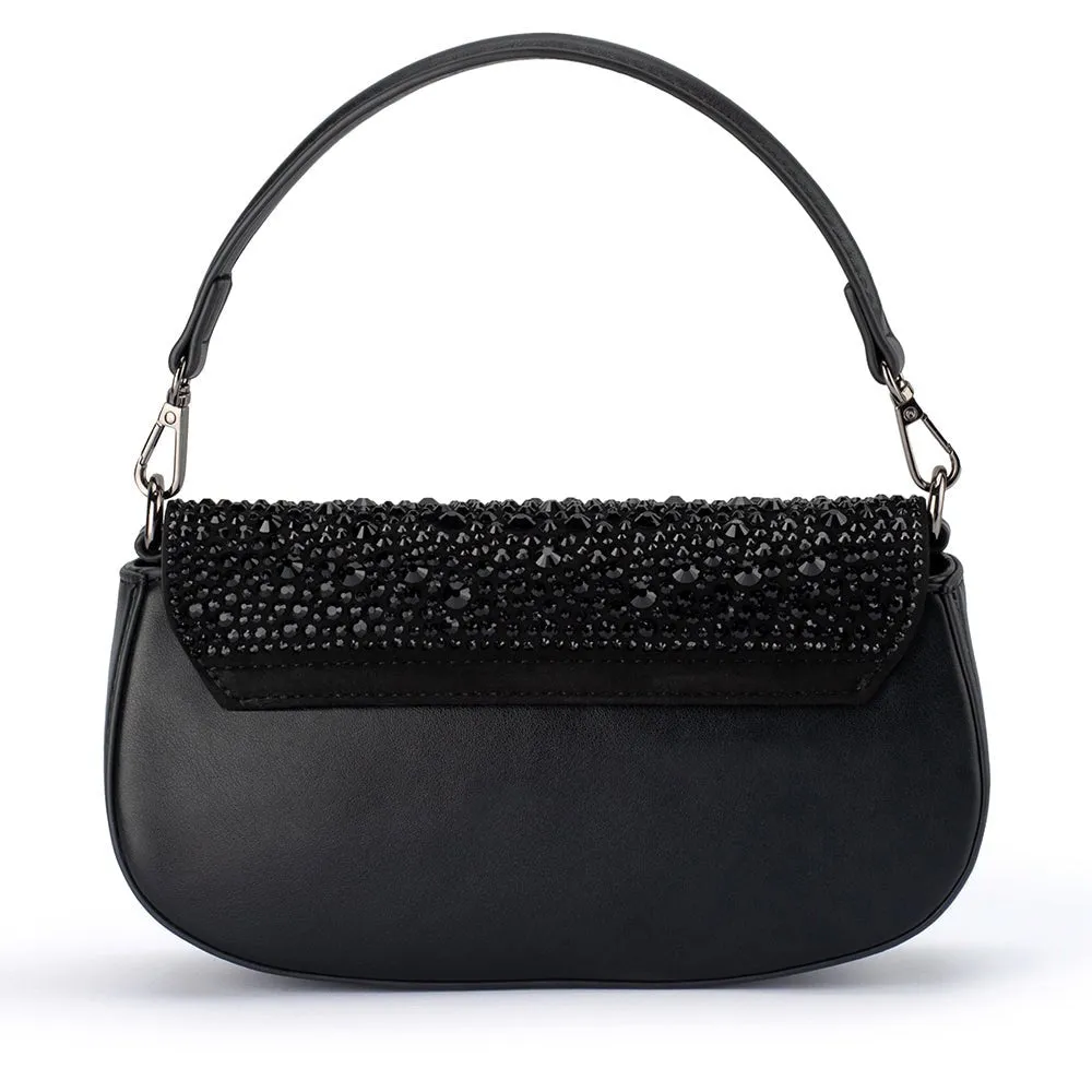 SHANI Crystal Shoulder Bag