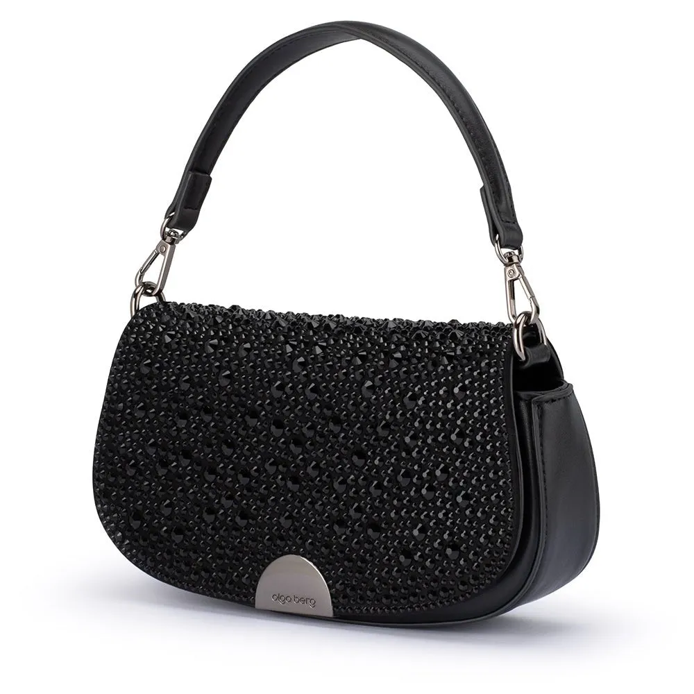 SHANI Crystal Shoulder Bag