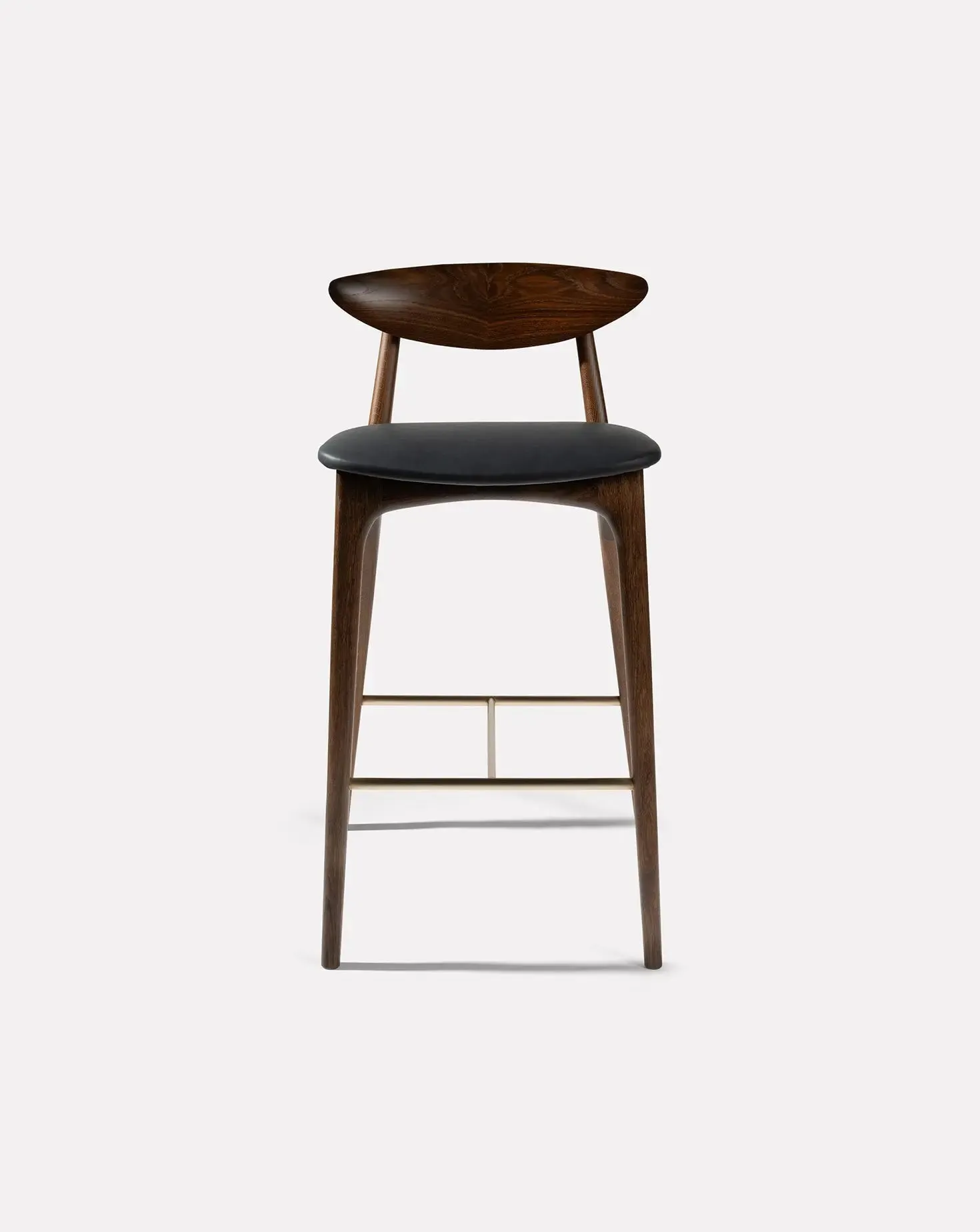 Shanowen Fumed Oak Heavenly Grey High Stool