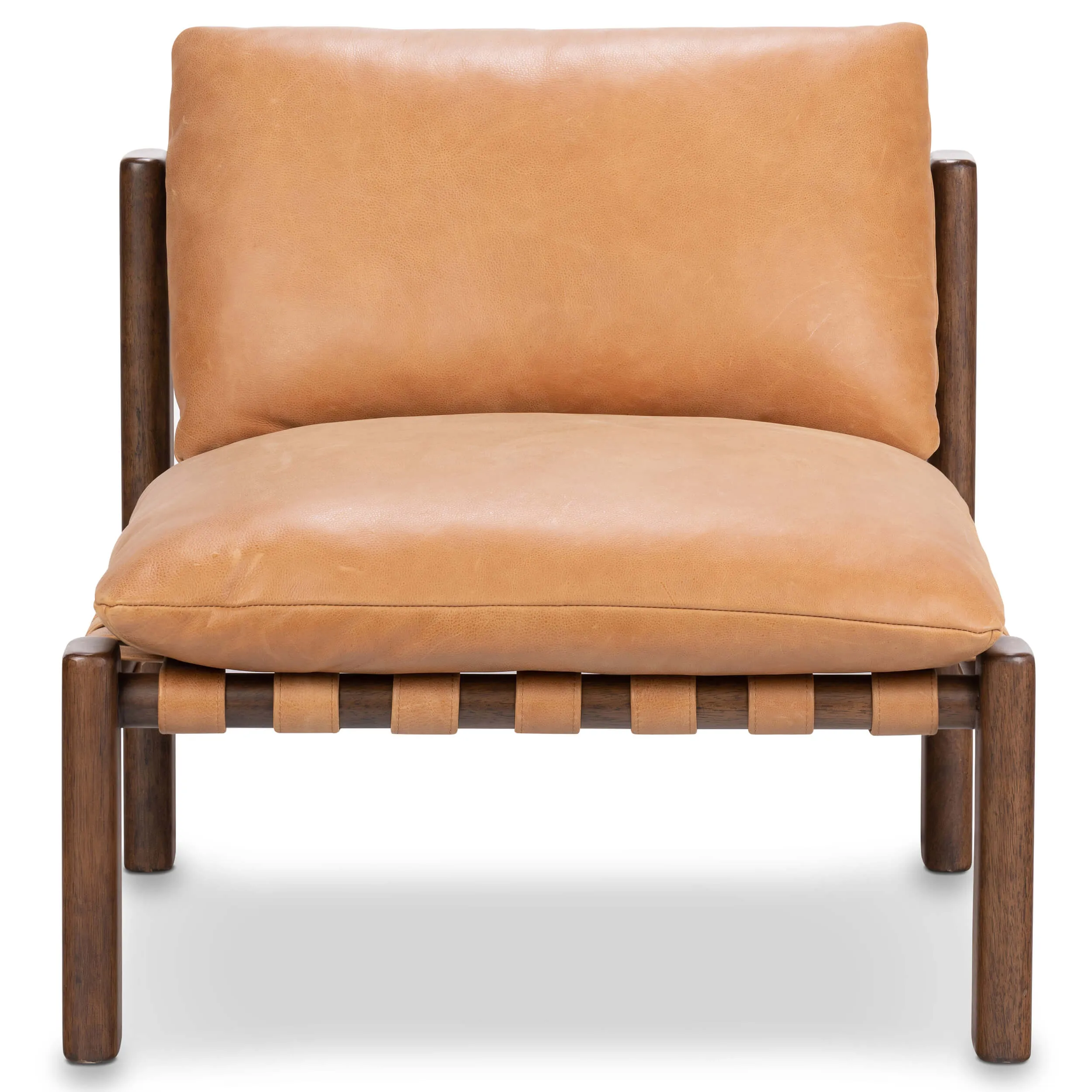 Shelton Leather Chair, Palermo Cognac