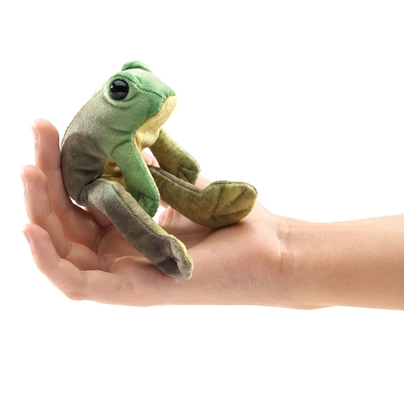 Sitting Frog Finger Puppets by Folkmanis