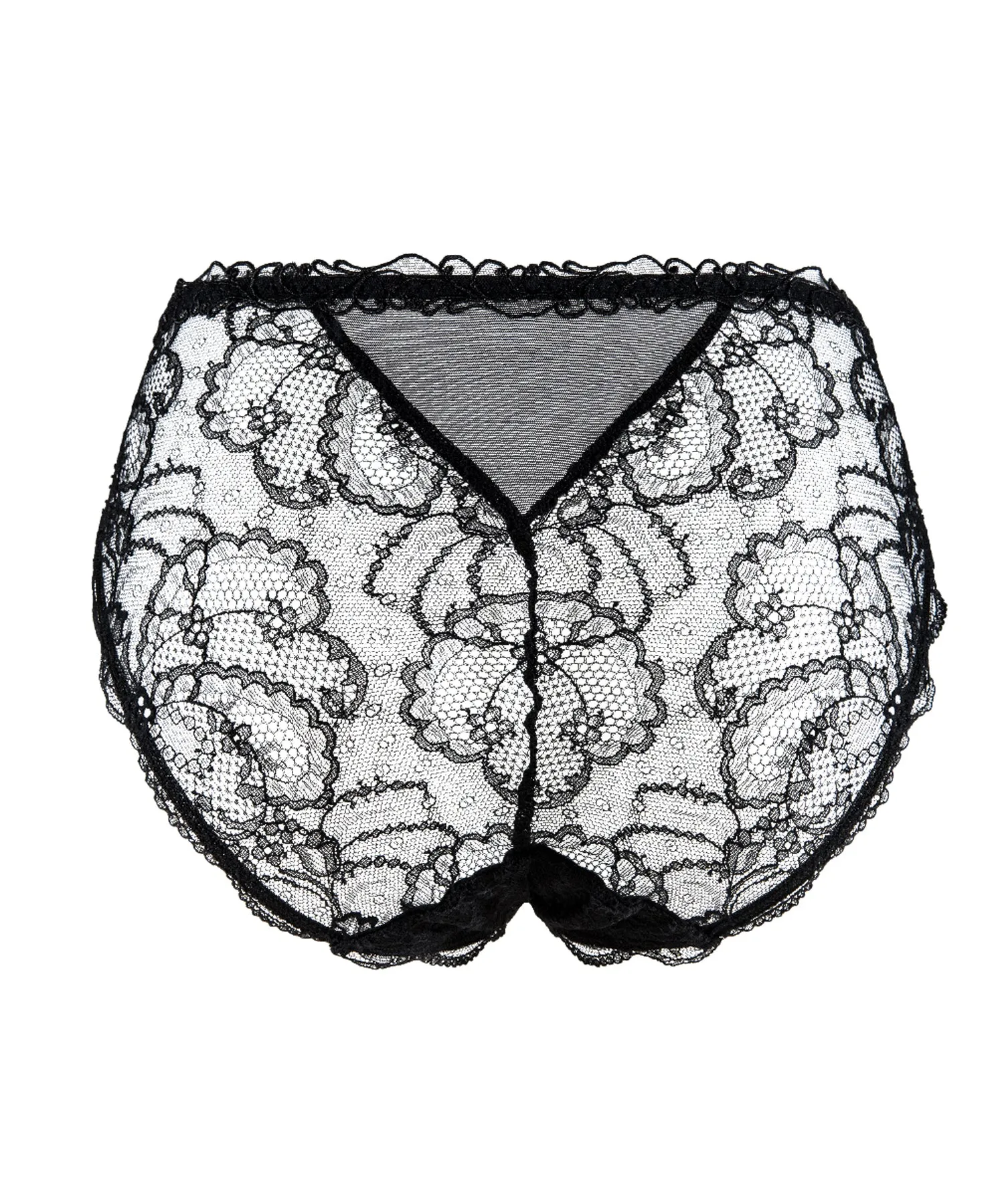 Soir De Venise Black High Waist Brief