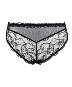 Soir De Venise Black High Waist Brief