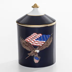 Star Spangled Banner Jasmine Lidded Candle