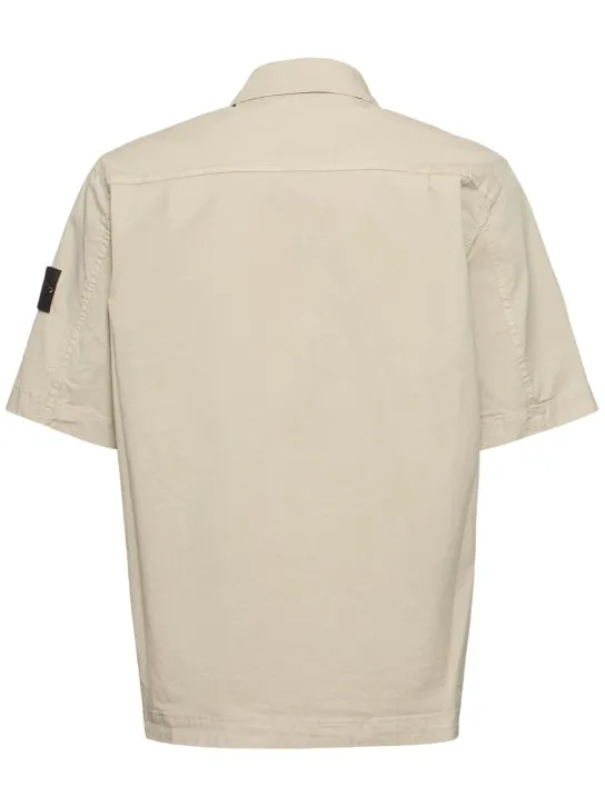 Stone Island   Short sleeve overshirt 