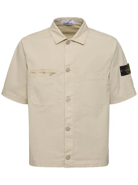 Stone Island   Short sleeve overshirt 