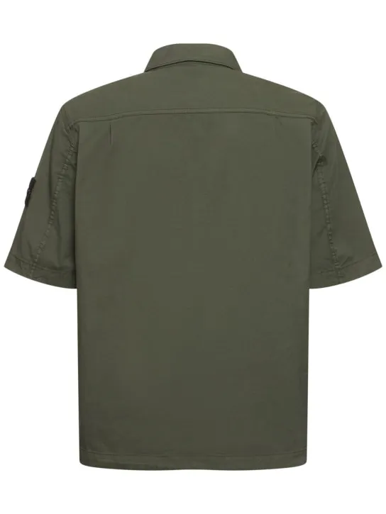 Stone Island   Short sleeve overshirt 