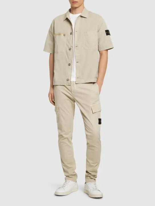 Stone Island   Short sleeve overshirt 