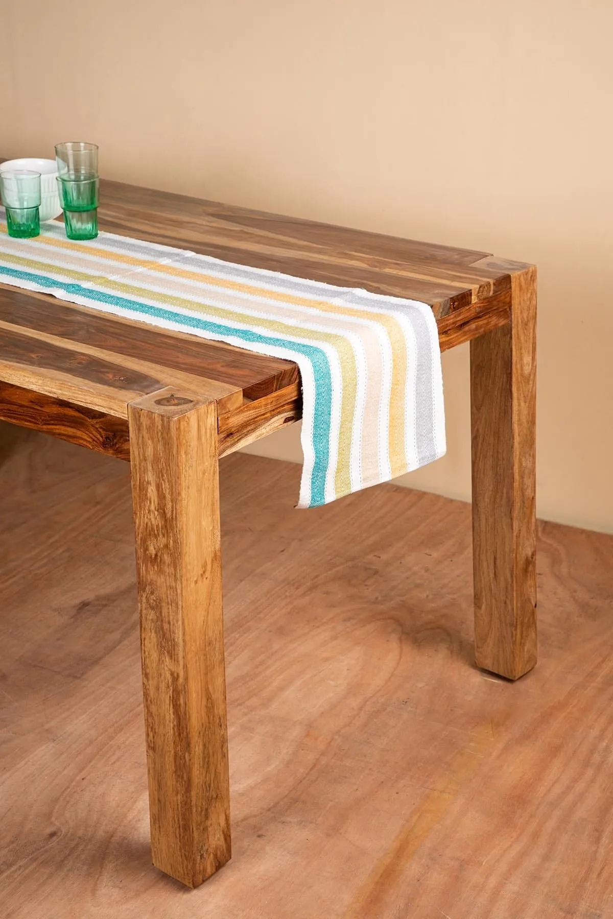 Striper Multi-Colored Table Runner