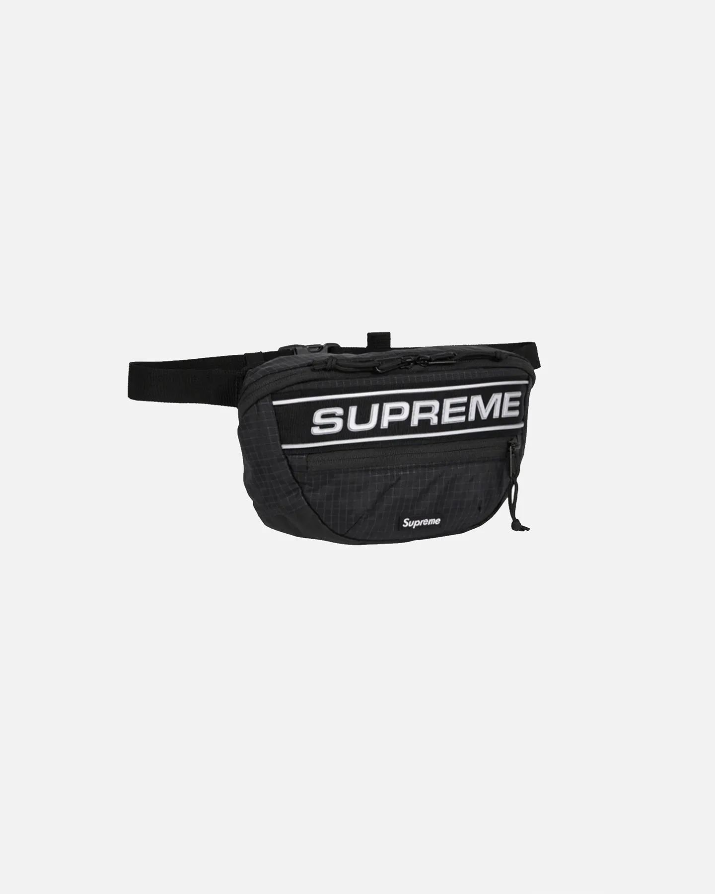 Supreme Logo Waist Bag Black