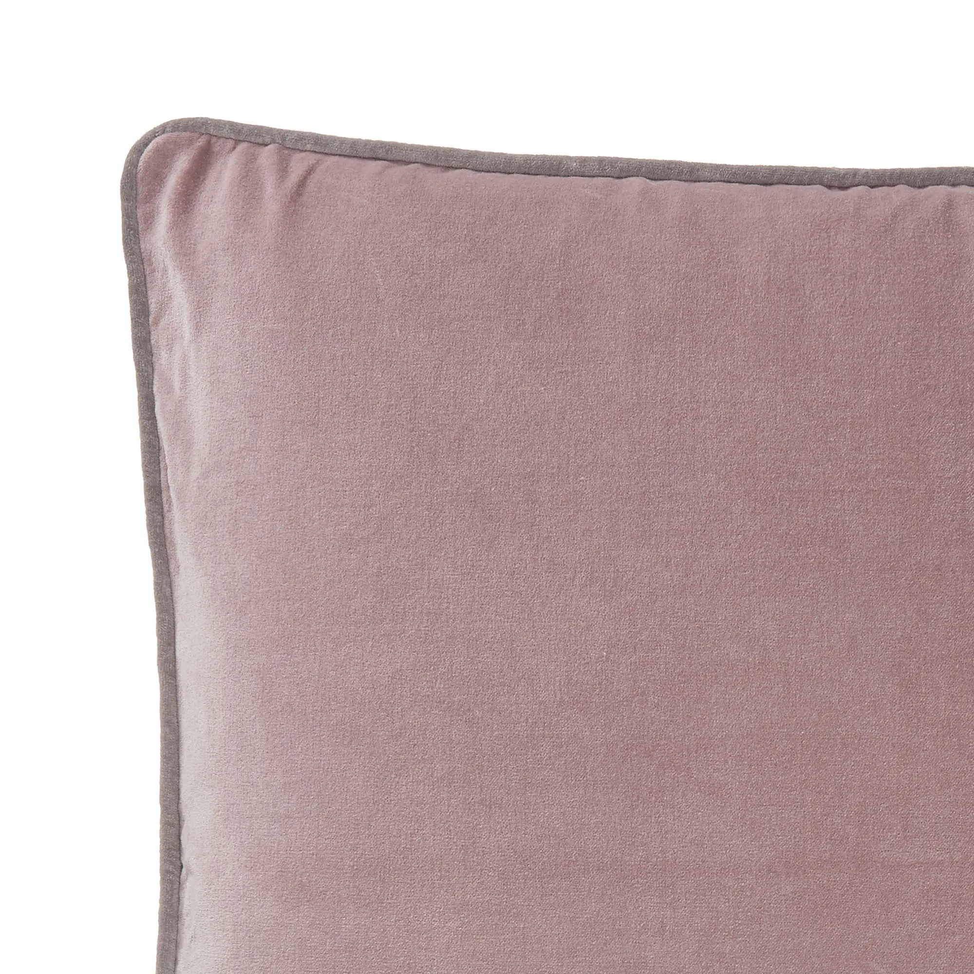 Suri Cushion Cover [Blush pink/Grey]