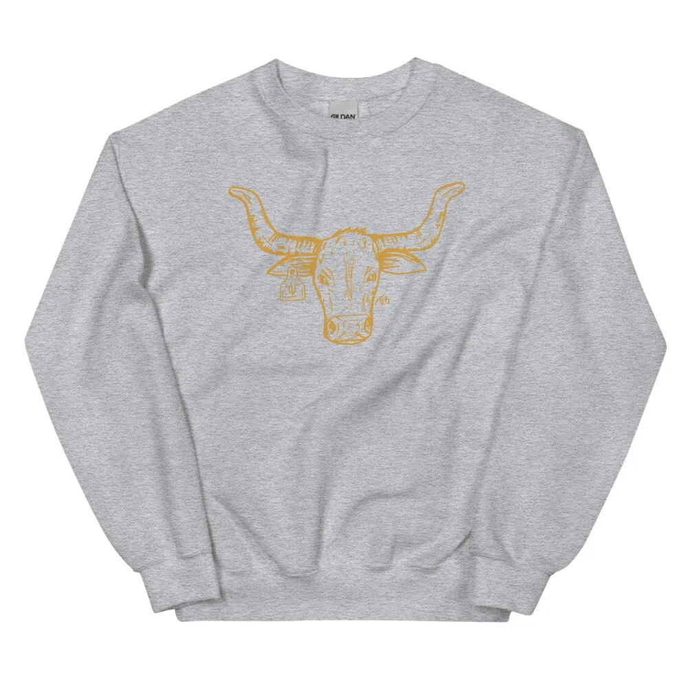 Tagged Longhorn Sweatshirt