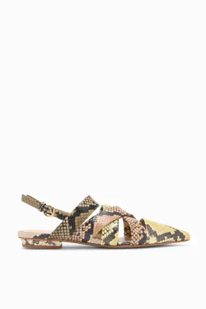 Tallulah Woven Flat - Mixte Python