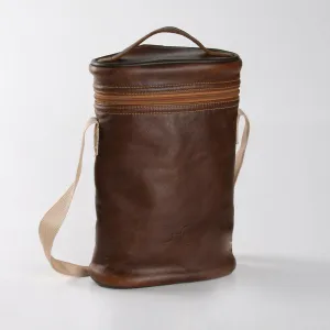 Thandana Leather Wine Cooler Double Carry Bag