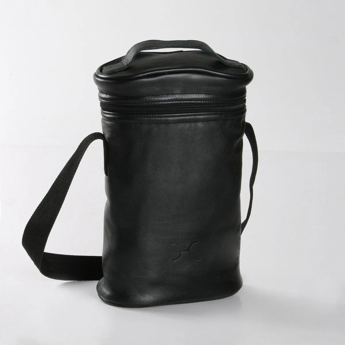 Thandana Leather Wine Cooler Double Carry Bag