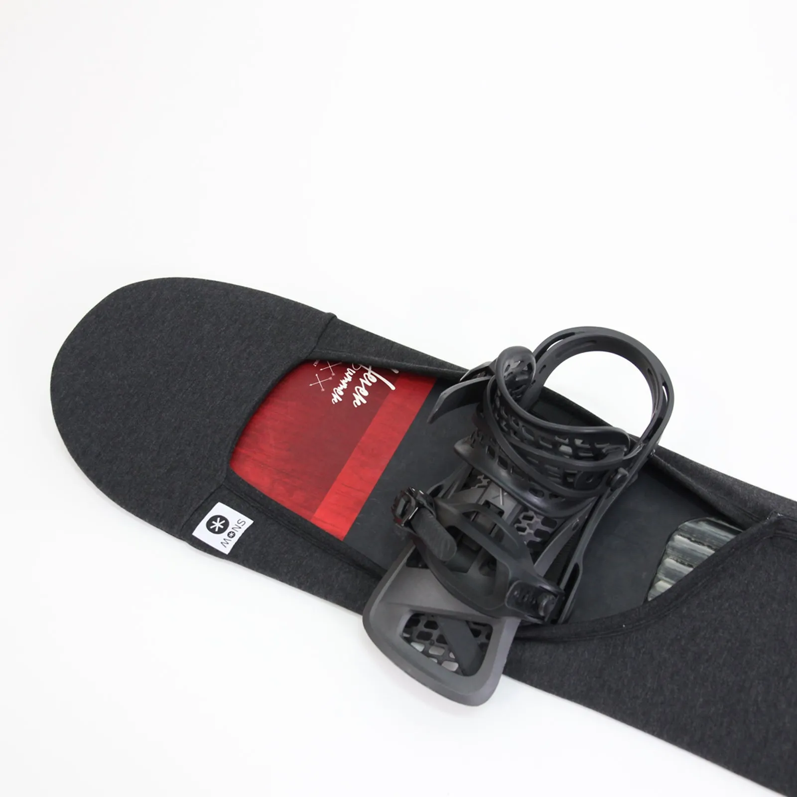 Twin Head Centred Stand Snowboard Sleeve/ Heather Black