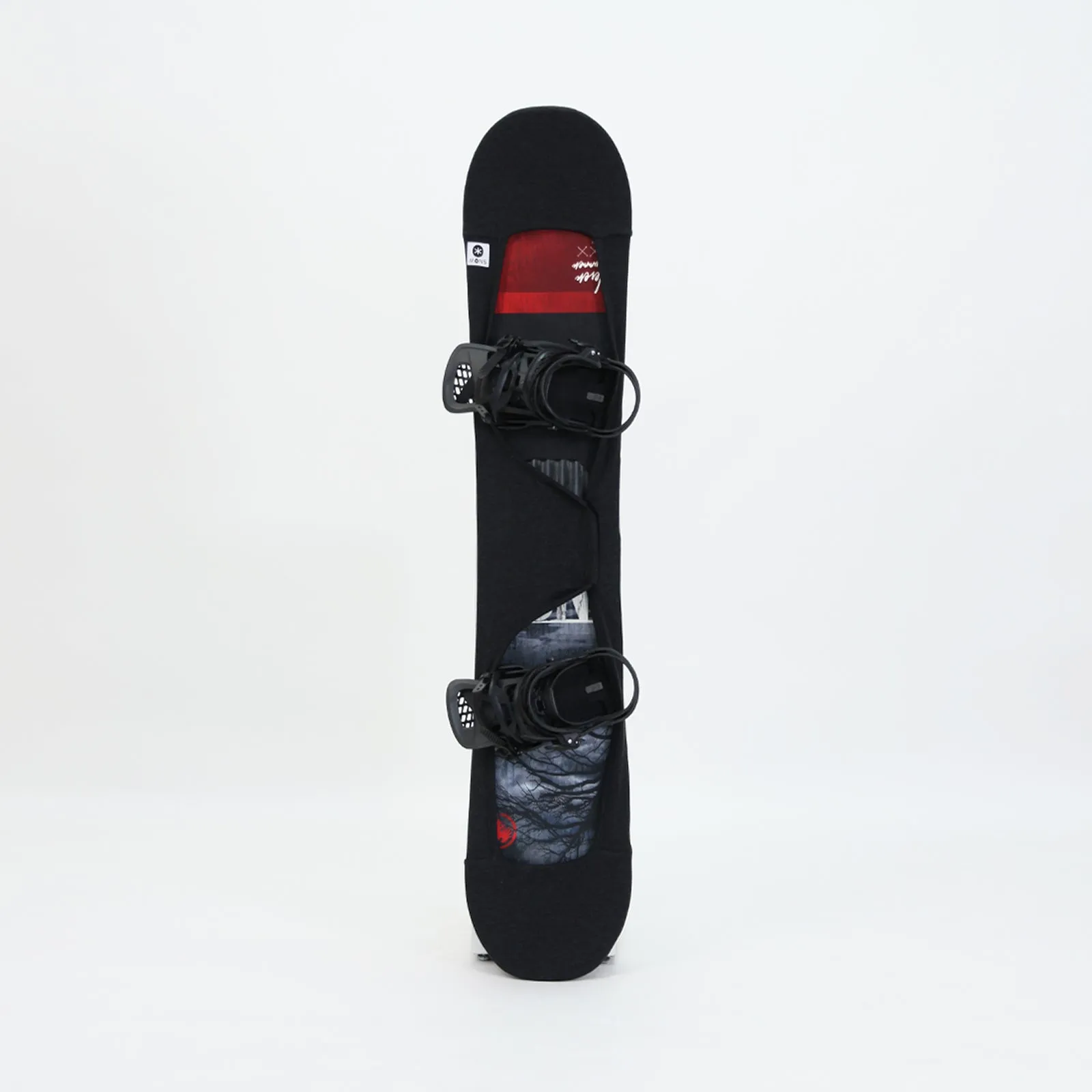 Twin Head Centred Stand Snowboard Sleeve/ Heather Black