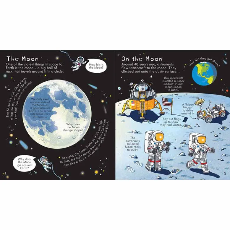 Usborne look inside space