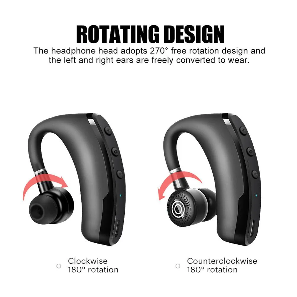 V9 Wireless Headphone Bluetooth-compatible Headset Hands-free Noise Control Stereo Music Earphone With Microphone for Xiaomi