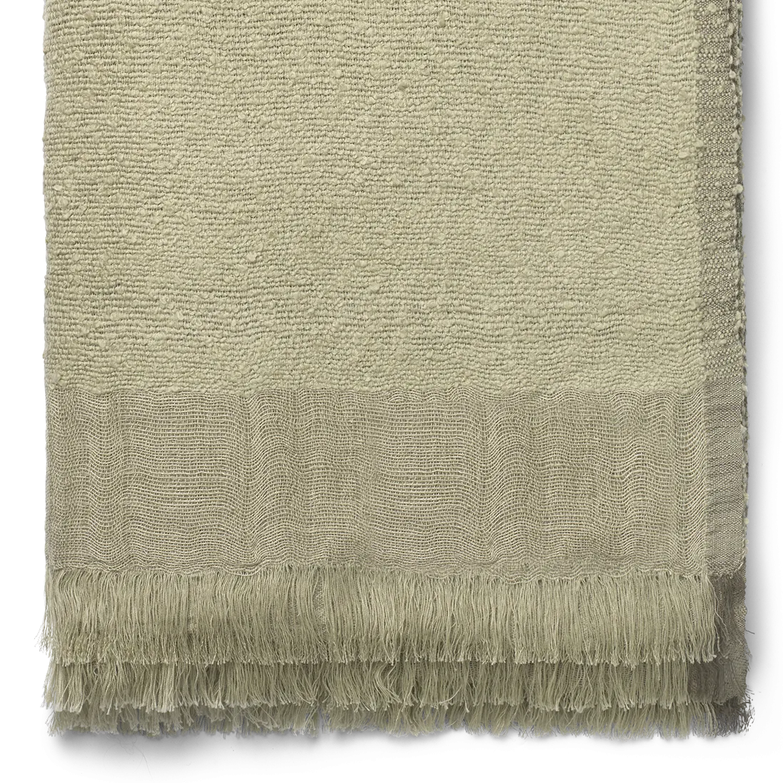 Weaver Throw Grey Green