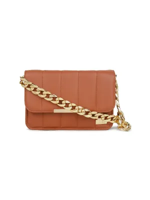 Women's Quilted Handheld Chain Bag